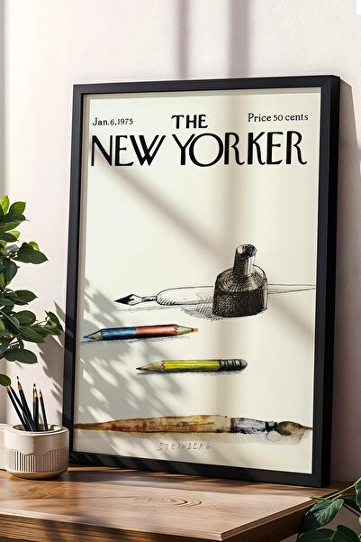 Saturn The New Yorker Рамкова картина 6 януари 1975 г. - Таблица с инструмент...