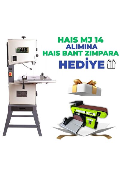Hais MJ14 Şerit Testere Makinası