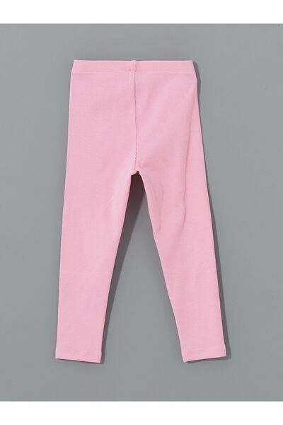 LC Waikiki New Season Basic Baby Girl Leggings with Elastic Waist