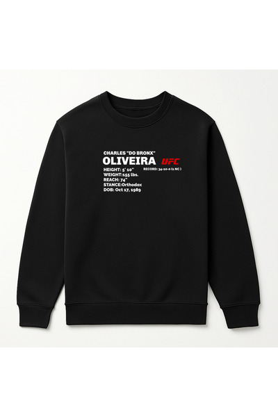 MAGORS CHARLES OLIVIEARA ΦΟΥΤΕΡ ΜΠΡΟΝΞΟΥ UFC UNISEX ΜΕ ΣΧΕΔΙΟ ΠΙΣΩ ΚΑΙ ΣΤΗΝ ΑΝΘΡΑΚΑ