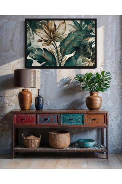 mujrah لوحة فنية جدارية كانفس مقاس 120*80 عالية الوضوح والجودة،تصميم مربع