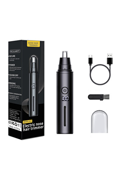 Choice ماكينة حلاقة شعر الأنف والأذن والحواجب المحمولة المقاومة للماء باللون ...