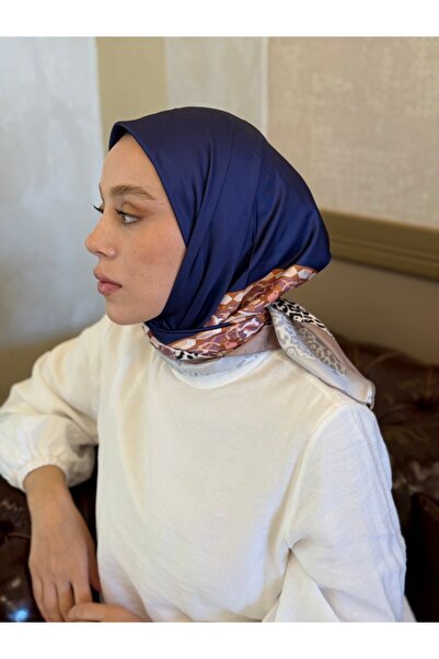 Modakaşmir Leoflora Pattern Twill Scarf