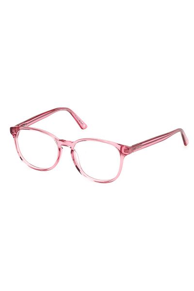 Guess GU8289/V 072 Girls' Eyeglass Frames, Plastic, Pink, 49 mm