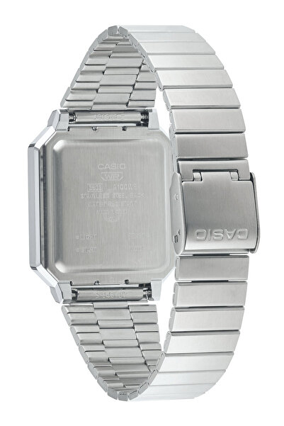 Casio Ανδρικό Ρολόι A100WE-1AEF, Quartz, 33mm, 3ATM