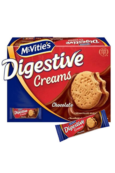 McVities بسكويت دايجستف محشو بكريمة الشوكولاتة، 40 غرام × 12
