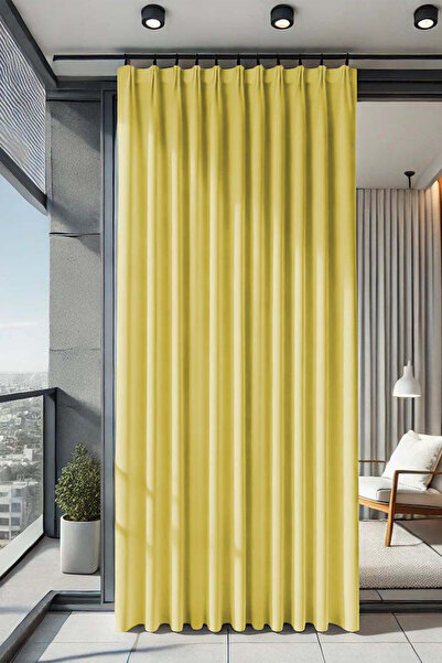 sizenelazım Waterproof Oxford Balcony Curtain Sunshade and Raincoat with Colo...