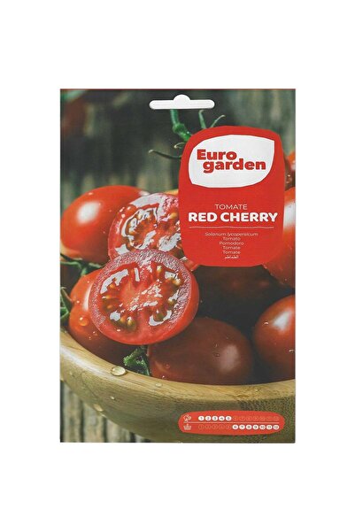 EURO GARDEN بذور الطماطم والكرز الأحمر عالية الجودة (صنع في إسبانيا)