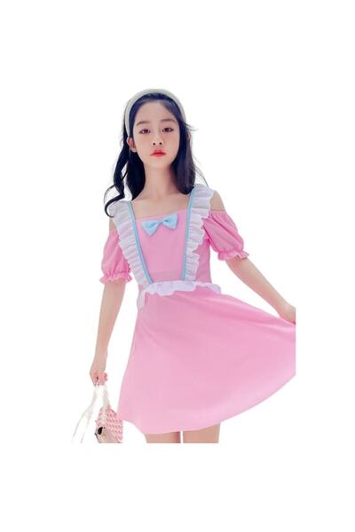Mixbo Swimsuit, One-piece, Dress Model, Elegance Rose, size S