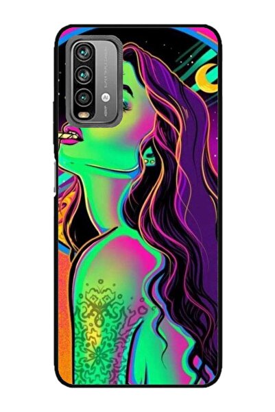 Atlas Εξατομικευμένη θήκη Xiaomi Redmi Note 9S, Colorful Girl, πολύχρωμη, S1D...