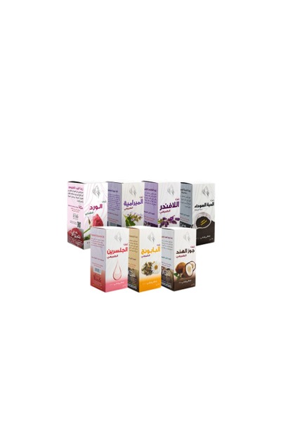 Viola باقة مكونة من 7 زيوت لكل منها خصائص 7×125 مل