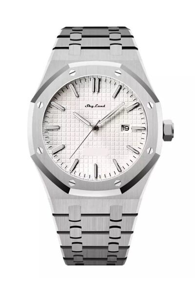 Skyland Sky Land Men's Watch Similar to AP, Water Resistant with Luxury Box for Gifting