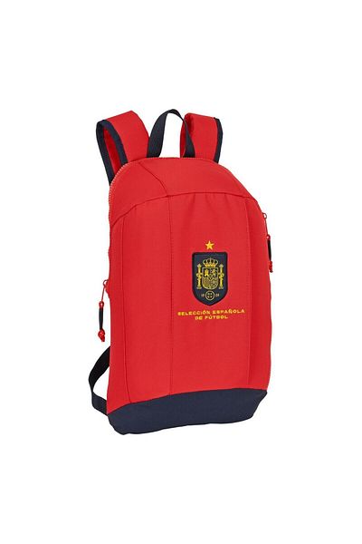 Real Federación Española de Fútbol Casual Backpack RFEF Red Blue (22 x 39 x 10 cm)