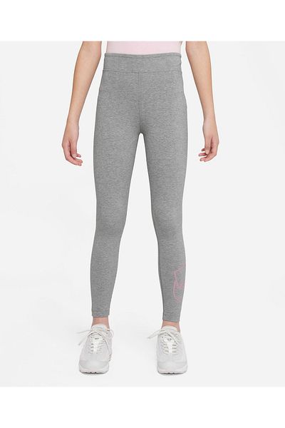 Nike Essential Futura Leggings - Carbon Heather