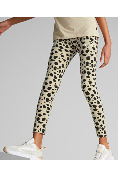 Puma بنطال ليجنز Ess+ Animal AOP - بيج