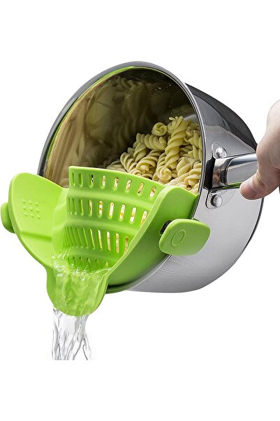 O Ozone مصفاة سيليكون سناب إن سترين | أخضر