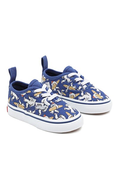 Vans TD Authentic Elastic Lace Shoes - Blue