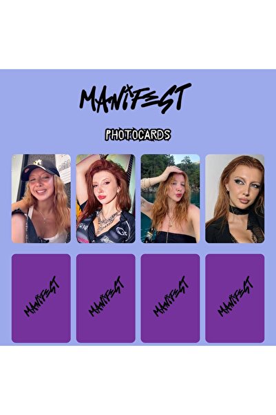 Kpop Dünyasi MANIFEST '' Mina '' Photocards Set 2