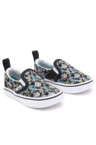 Vans حذاء TD Comfycush سهل الارتداء على شكل حرف V - أسود