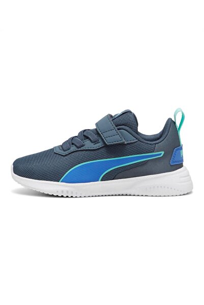 Puma حذاء Flyer Flex AC PS - رمادي، أبيض