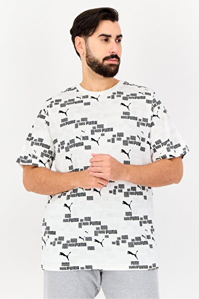 Puma Men Sportswear Fit Short Sleeve Outdoor T-Shirt, Multicolor