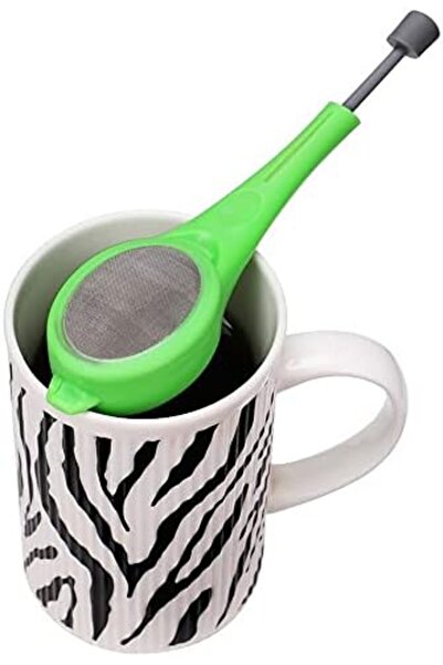 O Ozone Tea Strainer Infuser Filter [ No Tea Leaves Residue ] Extracts Flavor Completely [ No Sharp