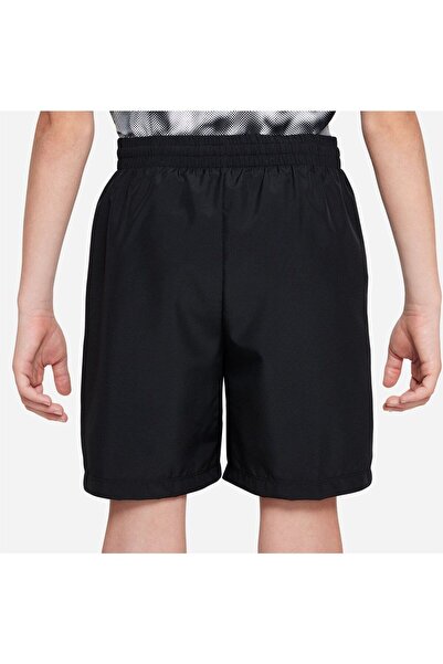 Nike Dri-FIT Logo Graphic Woven Shorts - Black