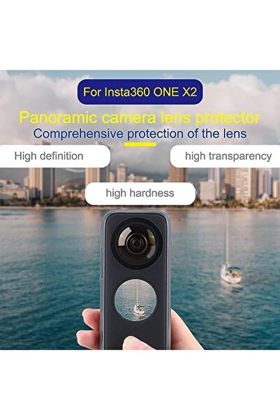 O Ozone Insta360 X2/X3 Mini Storage Bag ,Portable Protective Case Cover | Black