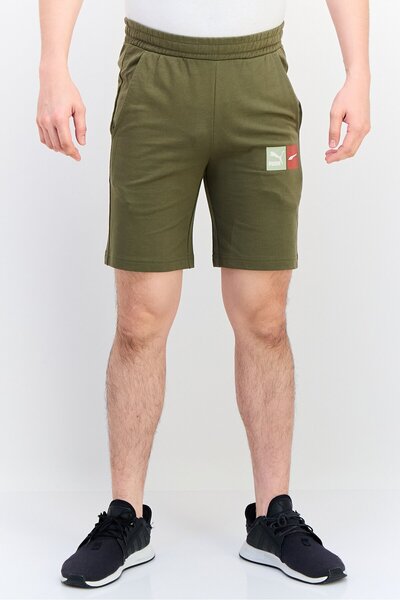 Puma Men Sportswear Fit Outdoor Shorts, Olive