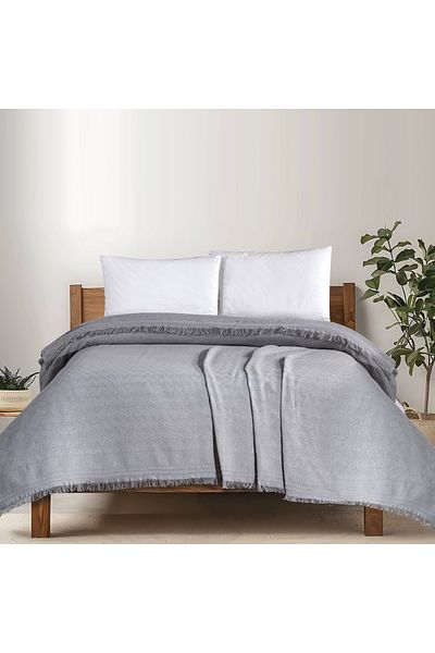 Schafer Home Zuma Double Pique 200X220 Cm-Grey