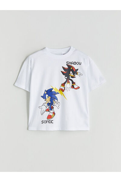 LC Waikiki Quality Parts from Celebi Store |   Sonic Printed Boys' Cardigan and T-Shirt 2 Pcs