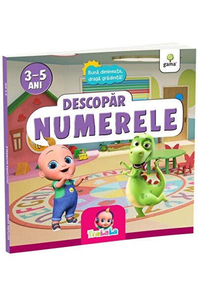 Editura Gama Descopar numerele (3-5 ani)