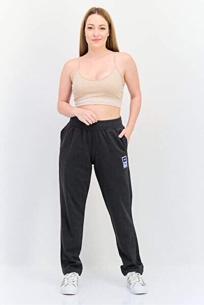 Puma Women Sportswear Fit Brand Logo Outdoor Sweatpants, Grey