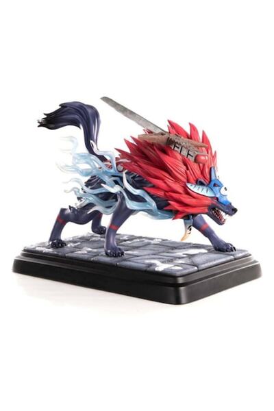 First 4 Figures Okami - Figurină Oki (Formă de Lup), Ediție Limitată