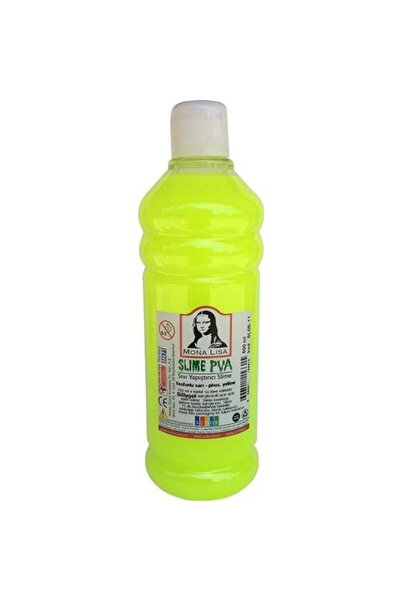 Südor Fosforlu Slime Sıvı Yapıştırıcı 500 Ml. Sarı Sl-05-11