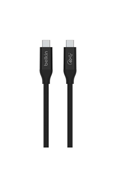 Belkin Cablu USB4, USB-C la USB-C, 0,8 m, Negru