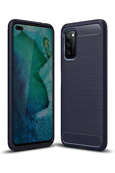 O Ozone غلاف لهاتف Honor View 30 / View 30 Pro، مصنوع من مادة الكربون المصقول...