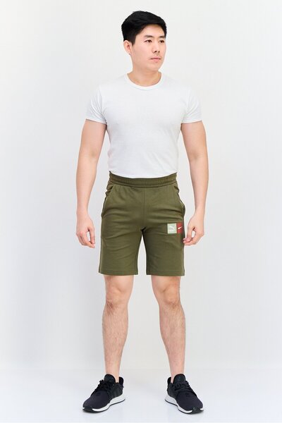 Puma Men Sportswear Fit Outdoor Shorts, Olive