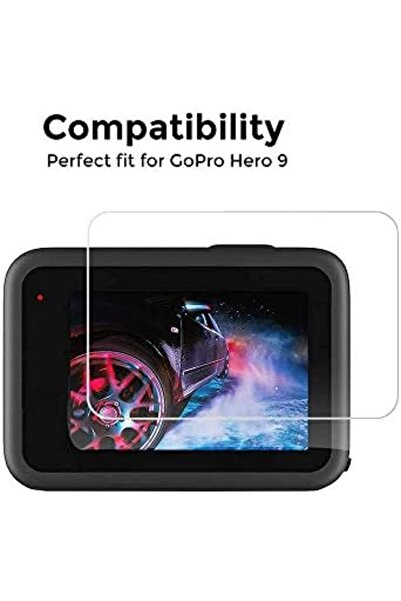 O Ozone Tempered Glass Screen Protector Compatible For GoPro Hero 9 Black