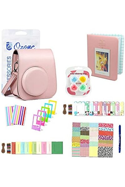 O Ozone مجموعة ملحقات فوجي فيلم، حافظة إنستاكس ميني 11 مصنوعة من جلد البولي ي...