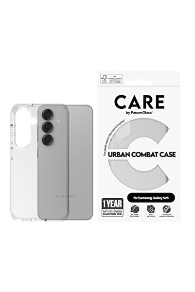 CARE by PanzerGlass® Carcasă transparentă CARE by PanzerGlass Urban Combat cu...