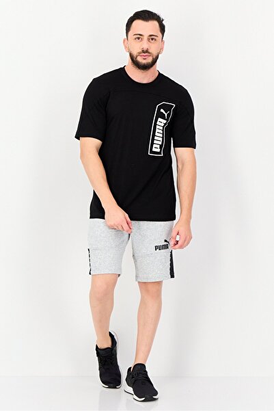 Puma Men Sportswear Fit Short Sleeve Outdoor T-Shirt, Black