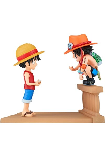 Banpresto Figurină One Piece Log Stories Monkey D. Luffy și Portgas D. Ace Figurină 8cm