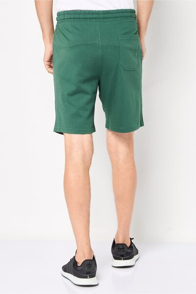 Cerruti 1881 Men Brand Logo Basic Shorts, Green