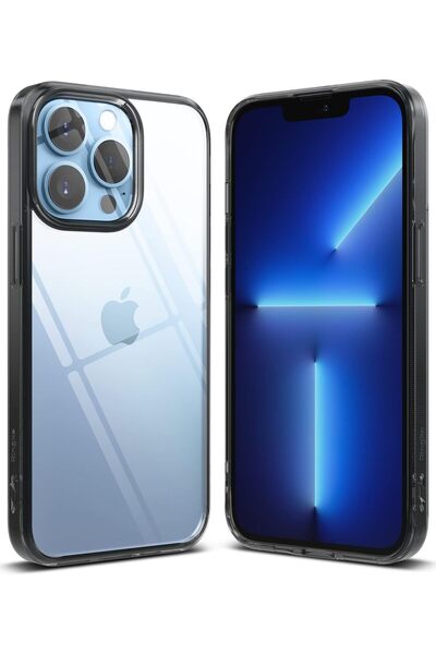 Ringke غطاء حماية لجهاز iPhone 13 Pro Max | سلسلة Fusion | أسود دخاني