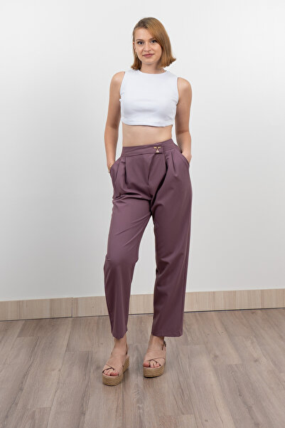 MissVina Pantaloni din material elastic Verev 30228