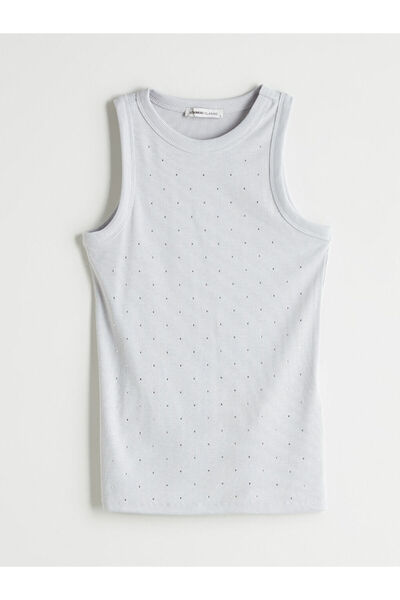 LC Waikiki Quality Parts from Celebi Store |   Crew Neck Stoned Women's Tank Top