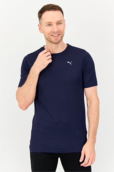 Puma Men Sportswear Fit Short Sleeve Training T-shirt, Navy