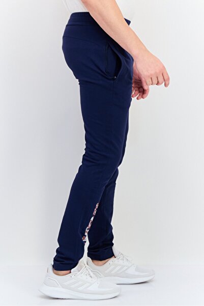 Puma Men Sportswear Fit Drawstring Outdoor Sweatpants, Navy
