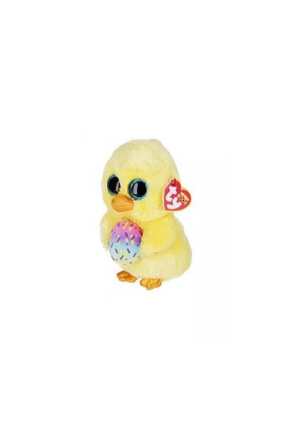 TY Beanie Boos Jucarie de plus Marigold TY Beanie Boos, 15 cm, galben, cu ou